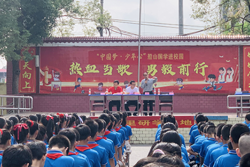 【衡阳县站】西渡镇中心小学：千名学子共圆国学梦