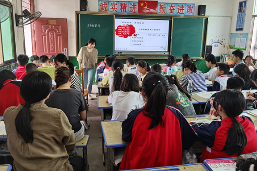 【衡阳县站】渣江镇中心小学：“青蓝工程“助力青年教师成长
