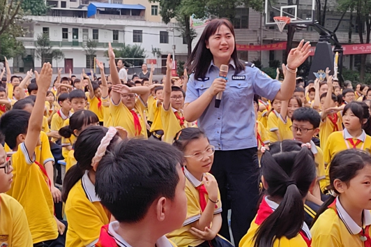 【耒阳站】实验小学：识毒 防毒 拒毒 所长来解读